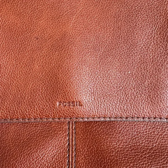 Fossil Brown Leather Backpack - Picture 5 of 7